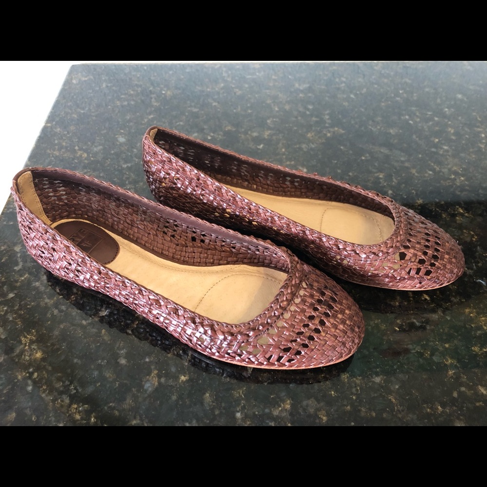 Frye Woven Ballet Flats
